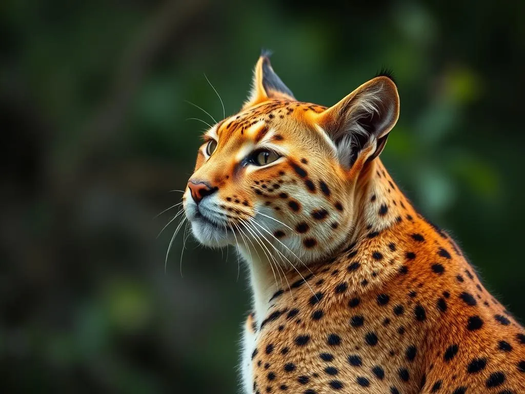 simbolismo y significado del gato dorado africano