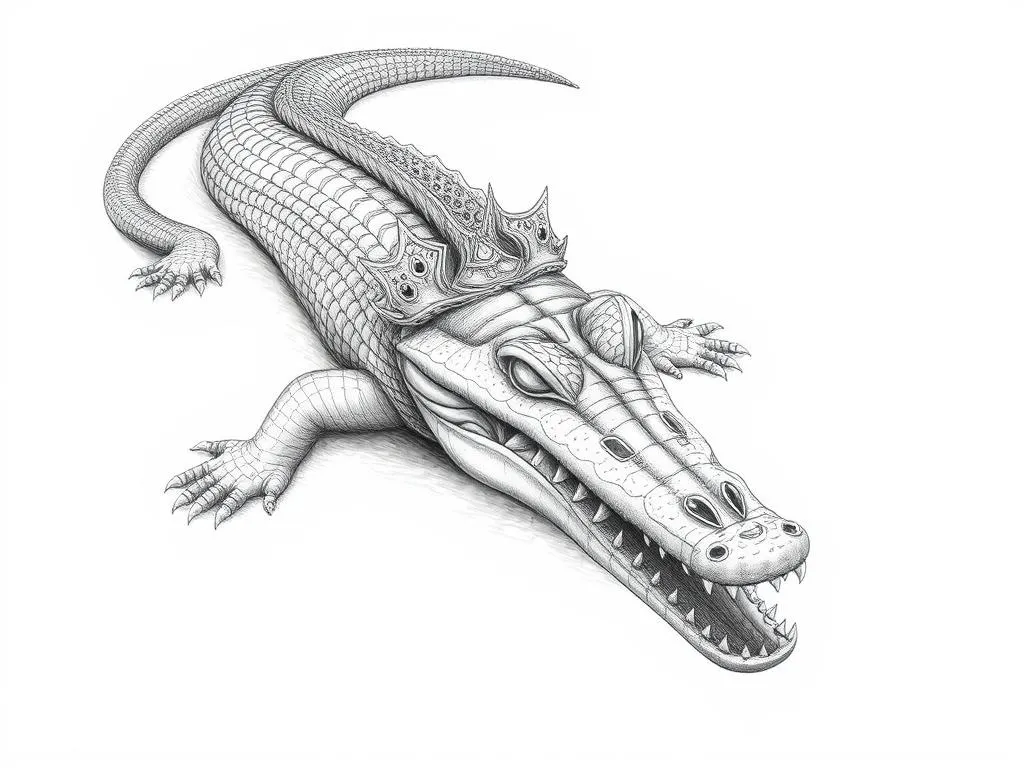Simbolismo del Gharial y Animal Espiritual
