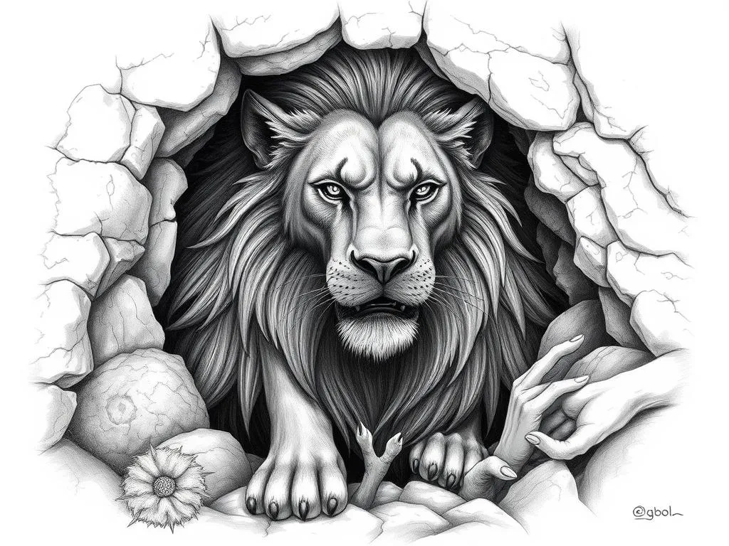 Simbolismo del León de las Cavernas y Animal Espiritual