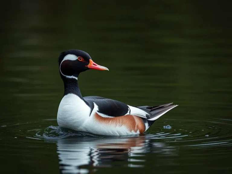 El Merganser: Simbolismo, Significado Espiritual y Lecciones de Vida