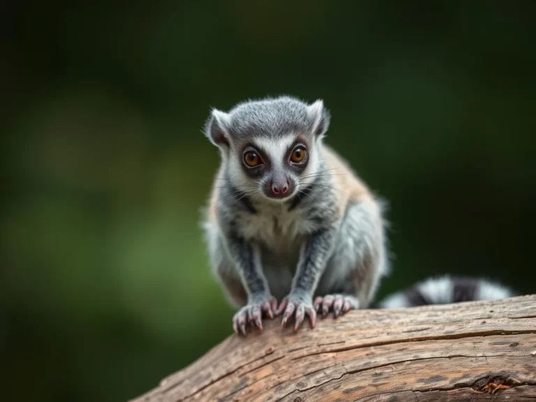 Simbolismo y Significado Espiritual del Lémur Gris