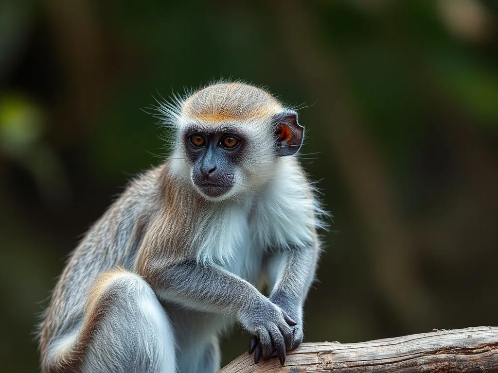 simbolismo y significado del mono vervet