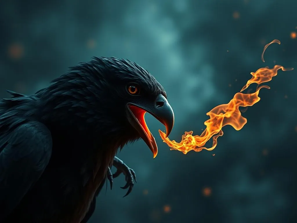 simbolismo y significado del pajaro del terror