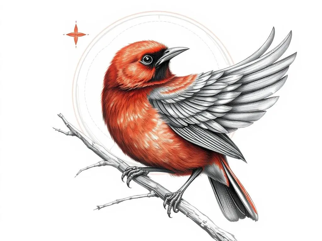 Simbolismo del Colirrojo y Animal Espiritual