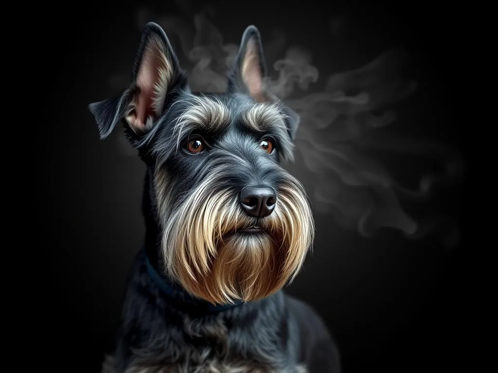 simbolismo y significado del schnauzer estandar