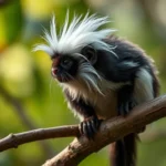 simbolismo y significado del tamarin de cabeza de algodon