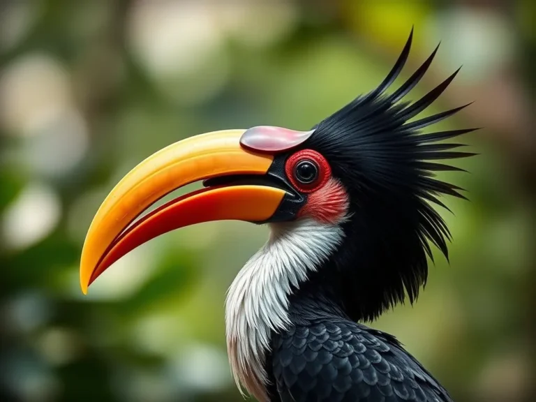 El Simbolismo del Hornbill: Conexiones Espirituales y Significados en la Naturaleza