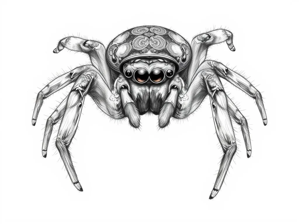 Simbolismo de la Araña Saltarina y Animal Espiritual
