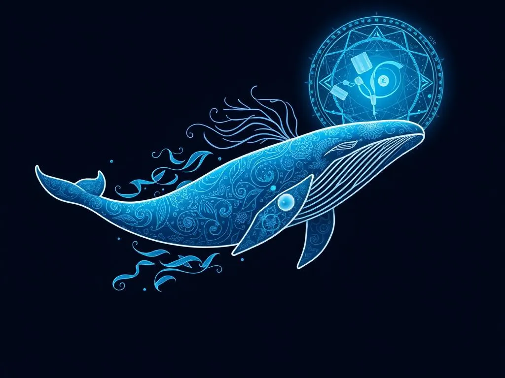 simbolo y significado de la ballena azul