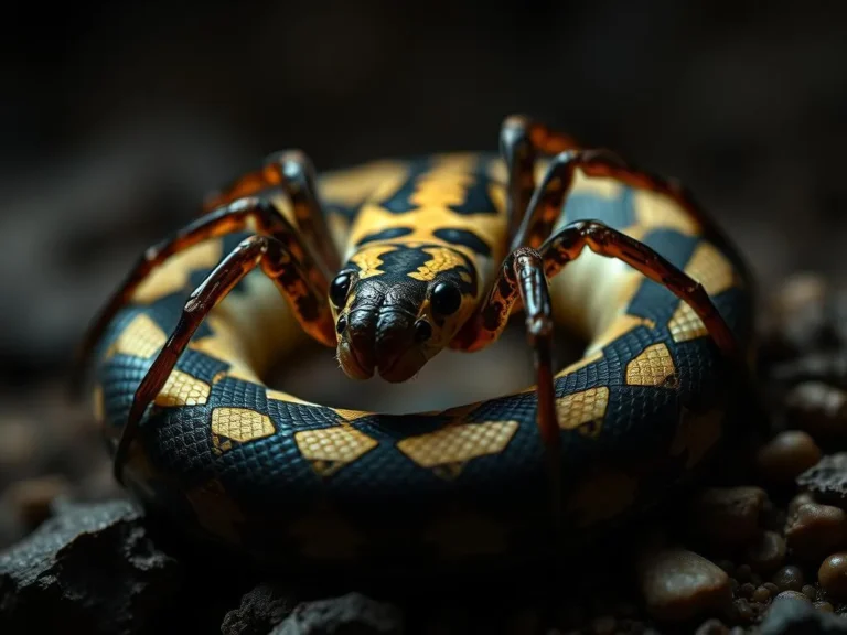 Simbolismo de la Pitón Bola Araña: Un Viaje Espiritual y Natural