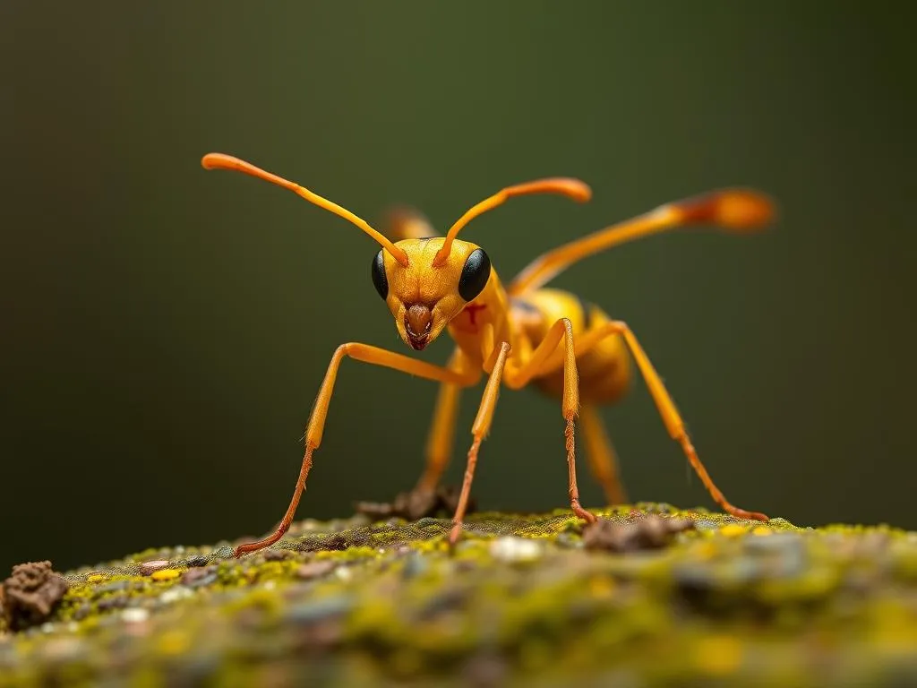 simbolo y significado de la hormiga loca amarilla