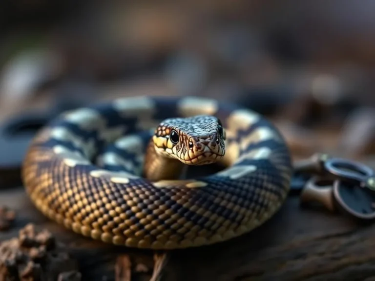 Simbolismo de la Serpiente de Cascabel: Poder, Sabiduría y Transformación