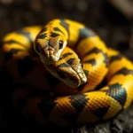 simbolo y significado de la serpiente harlequin