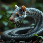 simbolo y significado de la serpiente rata japonesa