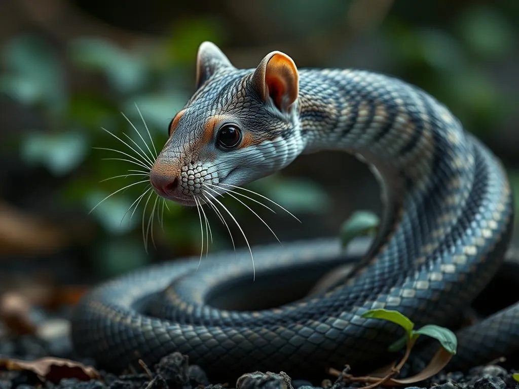 simbolo y significado de la serpiente rata japonesa