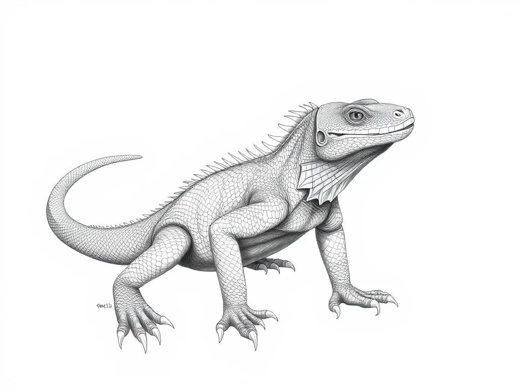 Simbolismo del Lagarto Monitor y Animal Espiritual