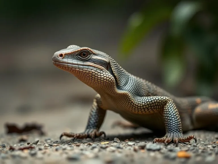 El Lagarto Monitor: Simbolismo y Espiritualidad en el Mundo Animal