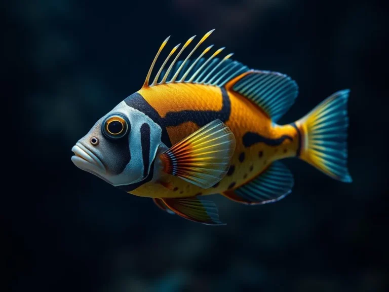 Simbolismo del Pez Timón Opaleye: Mensajes del Espíritu Marino