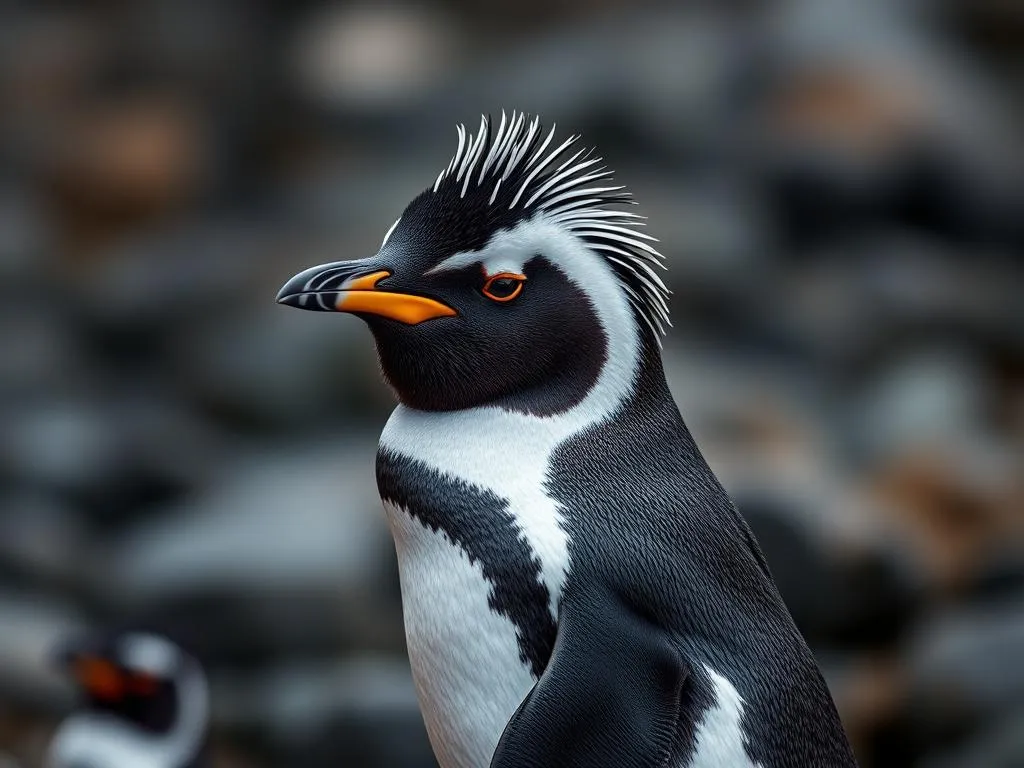 simbolo y significado del pinguino de cresta