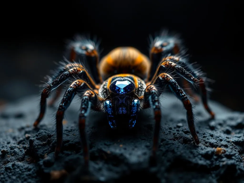 simbologia significado tarantula goty safiro