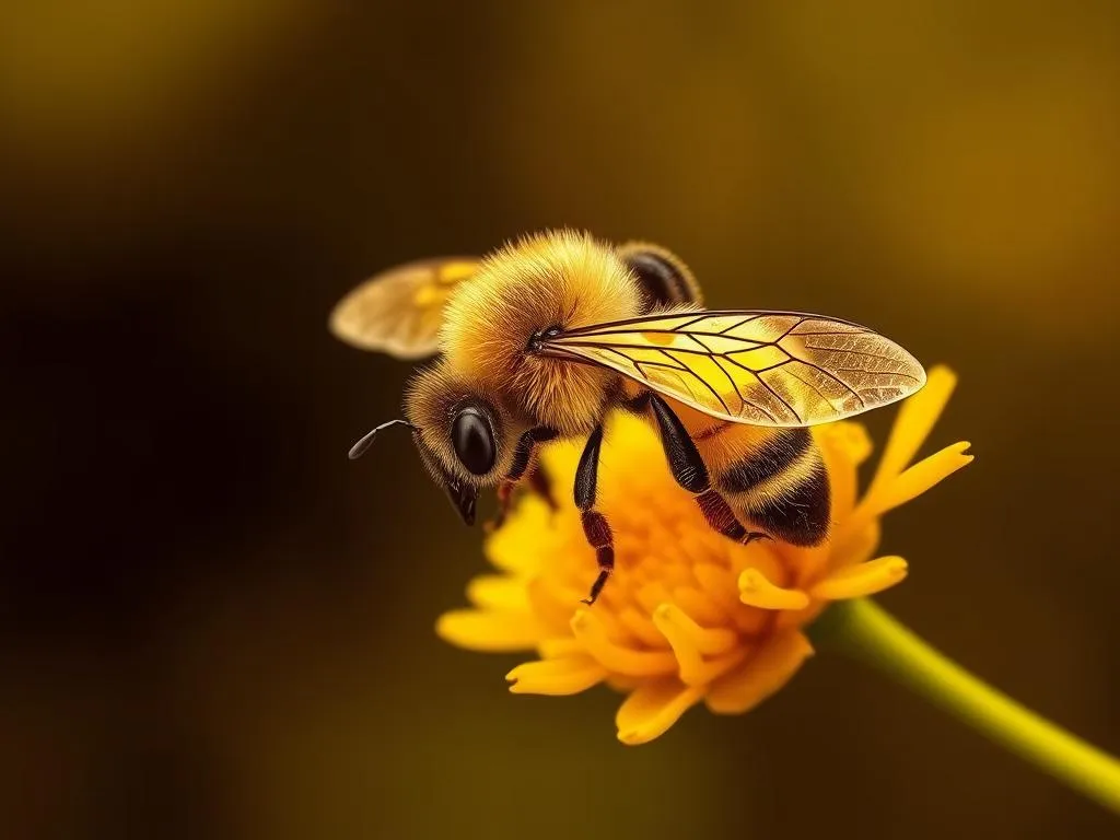 simbologia y significado de la abeja dulce