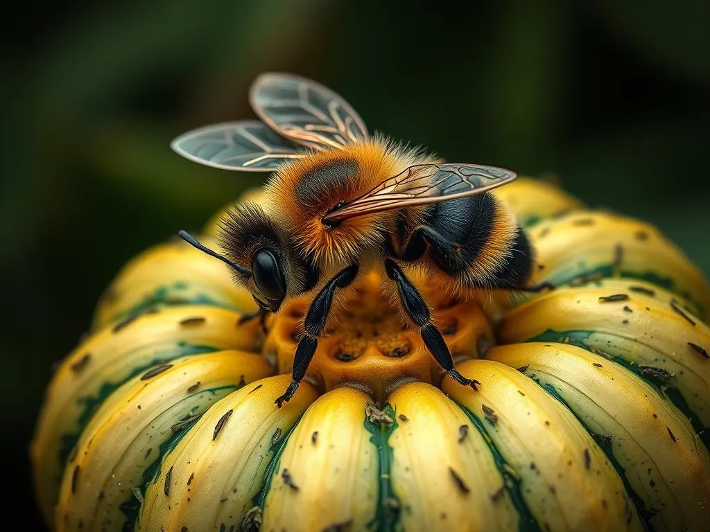 simbologia y significado de la abeja squash