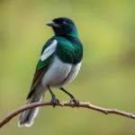 simbologia y significado de la magpie verde comun