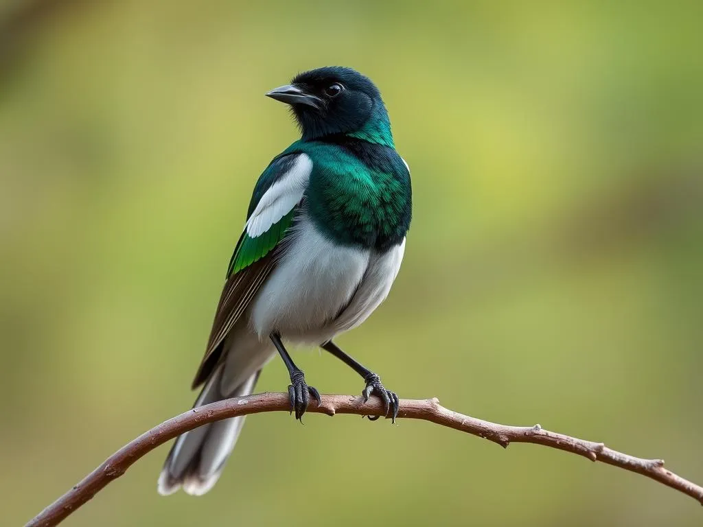 simbologia y significado de la magpie verde comun