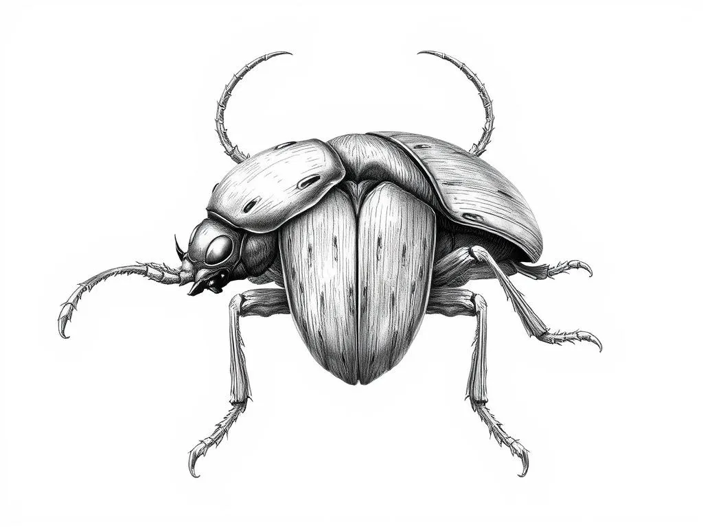 Simbolismo del escarabajo de la corteza y animal espiritual