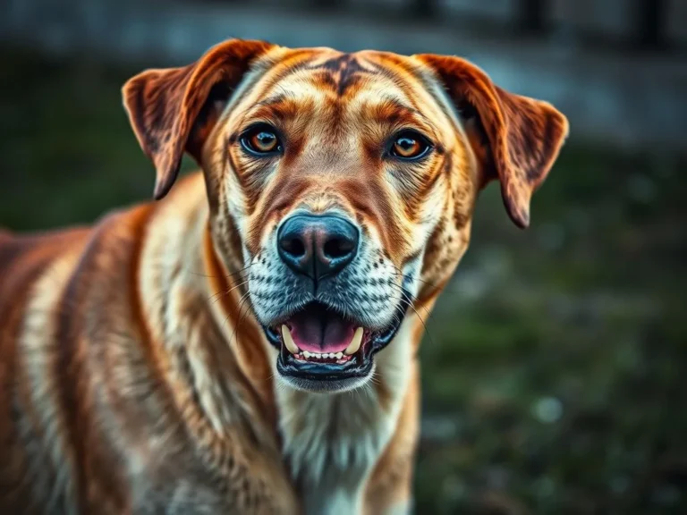 El Simbolismo del Black Mouth Cur: Un Viaje Espiritual y Cultural