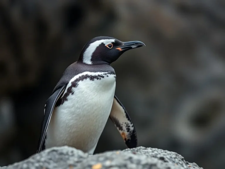 Simbolismo y Poder Espiritual del Pingüino de Humboldt: Un Viaje al Corazón del Océano
