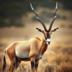 simitar corne horned oryx simbolismo y significado