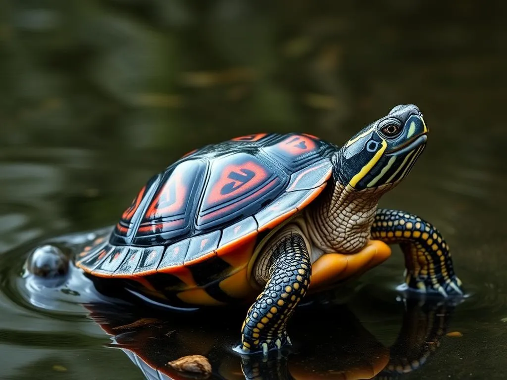 symbolismo y significado de la tortuga de oido rojo