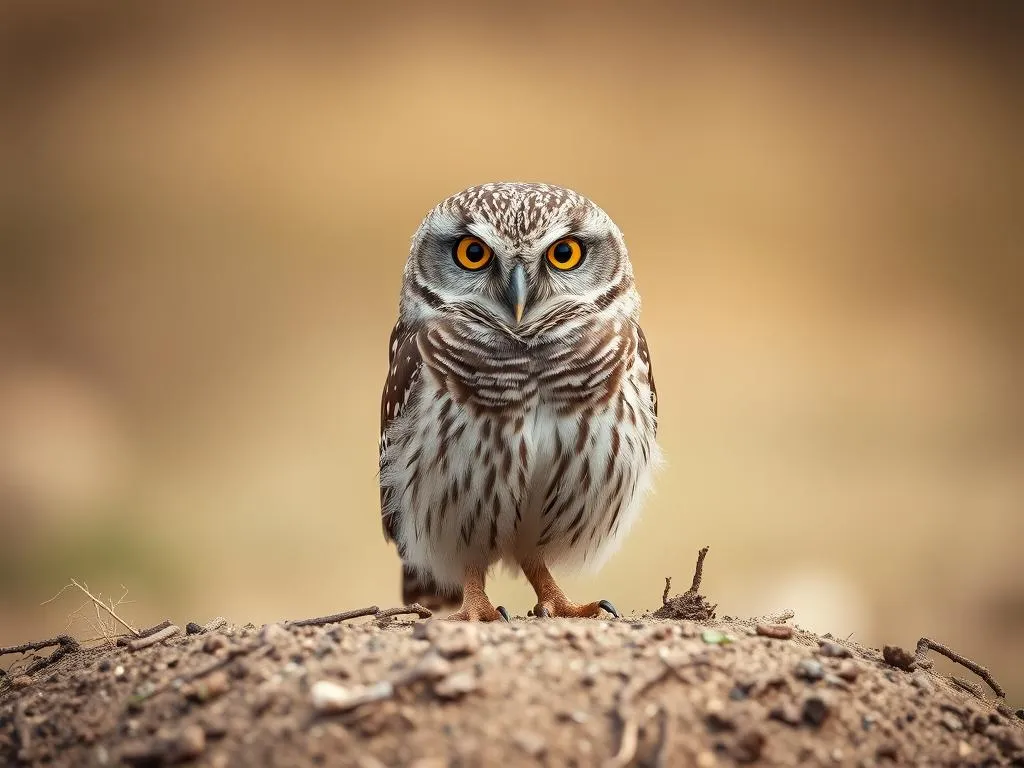 symbolismo y significado del buho cavador