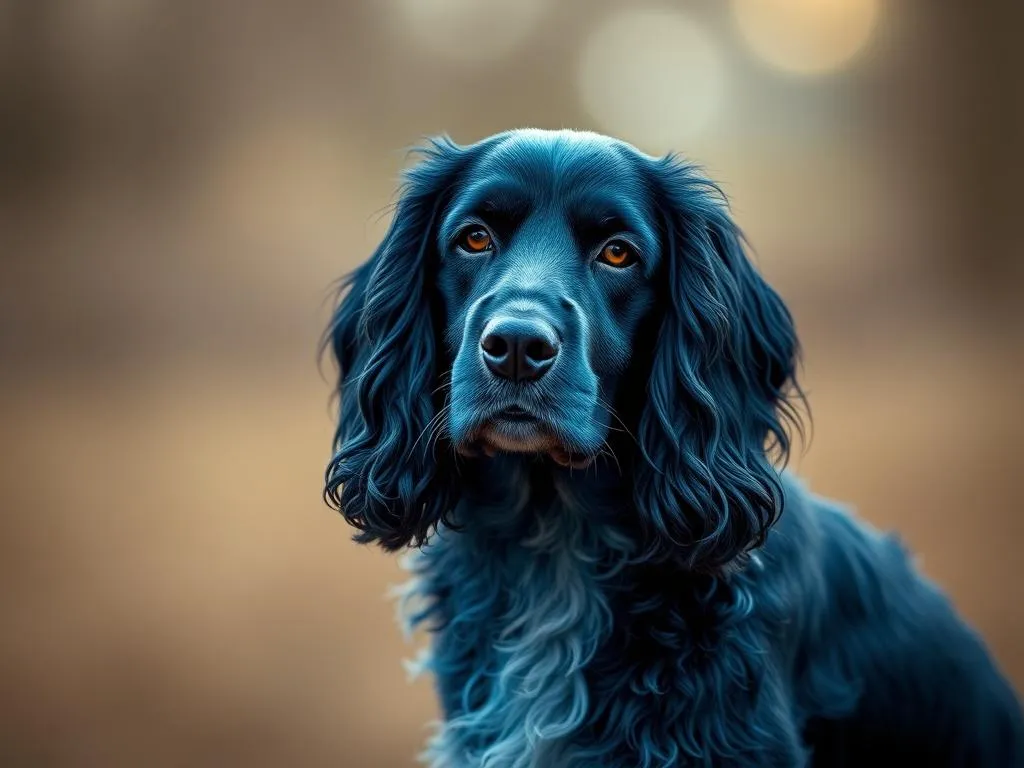 symbolismo y significado del perro picardo azul