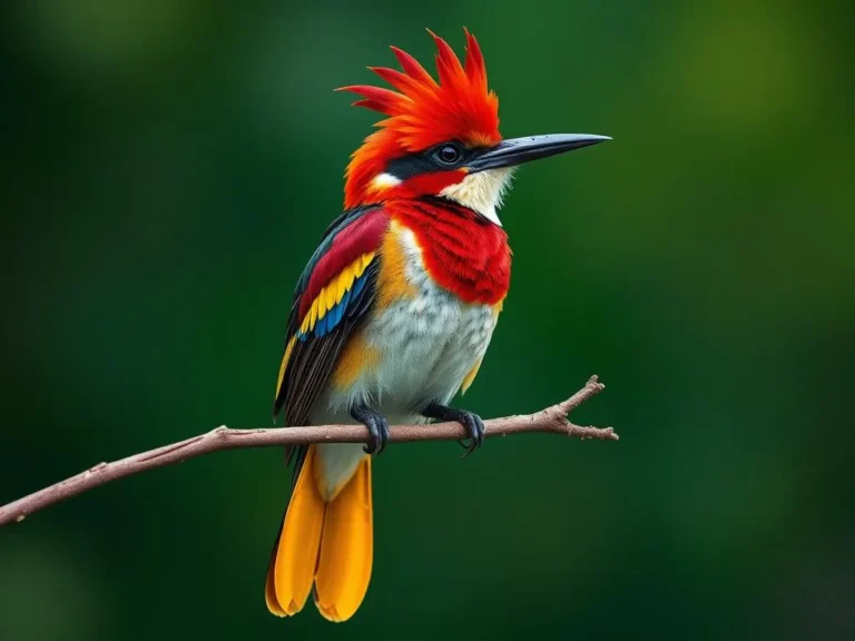 El Pájaro Moscas Reales Amazónicos: Simbolismo y Animal Espiritual