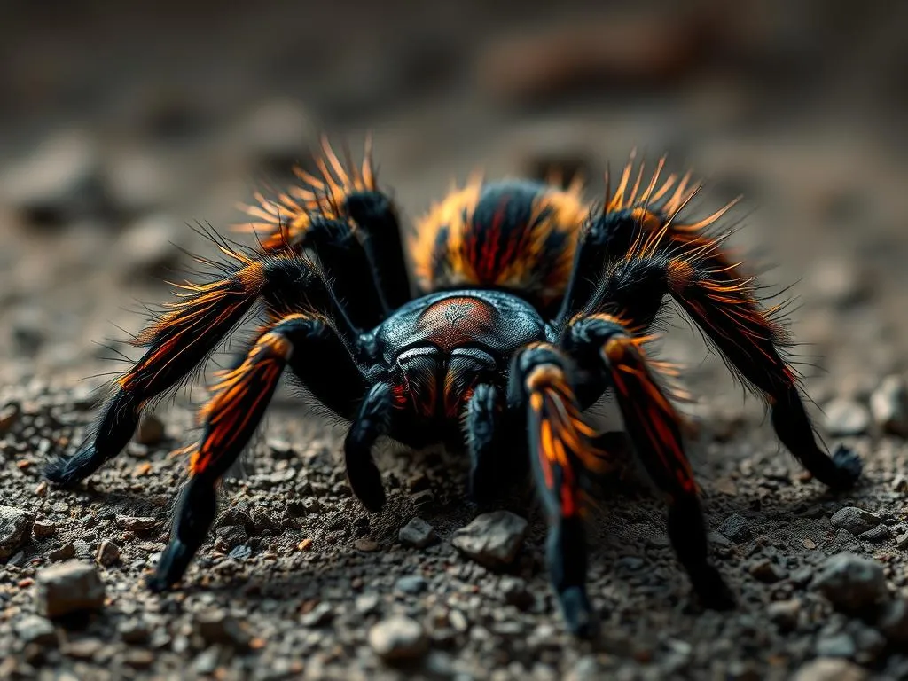 tarantula de patas de fuego mexicana simbolismo y significado 1