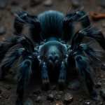 tarantula negra brasilena simbolismo y significado