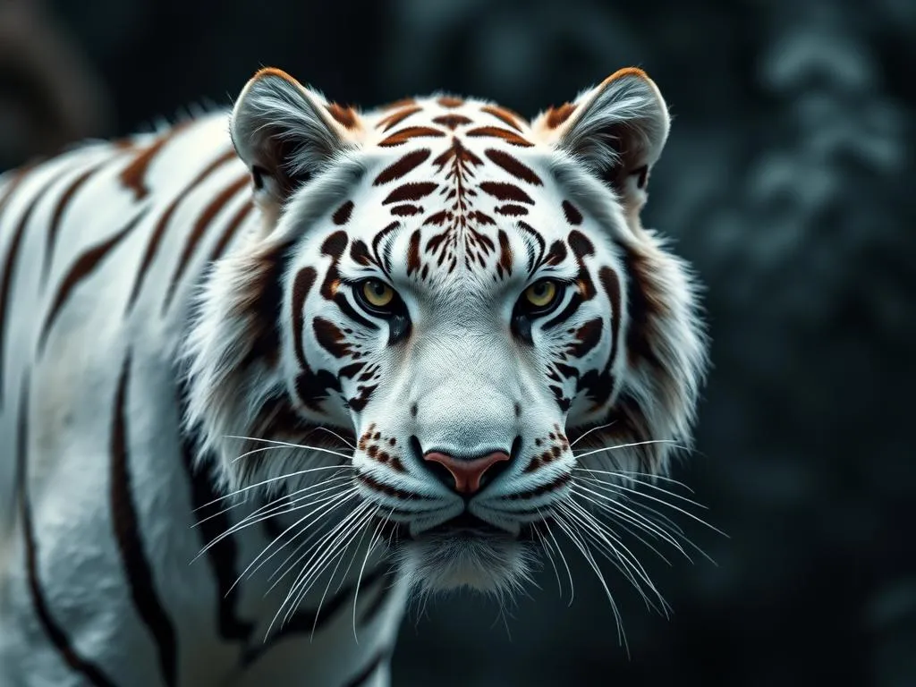 tigre blanco simbolismo y significado