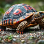 tortoise de patas rojas simbolismo y significado