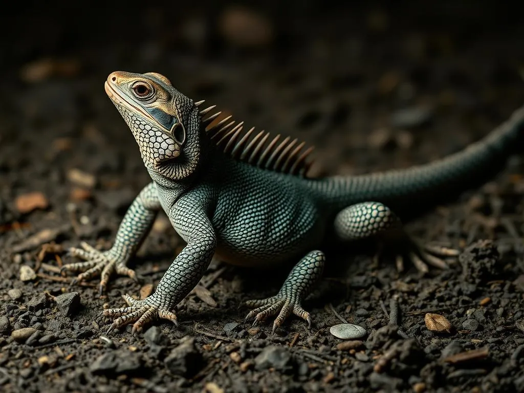 uromastyx lagarto con cola espinosa simbolismo y significado