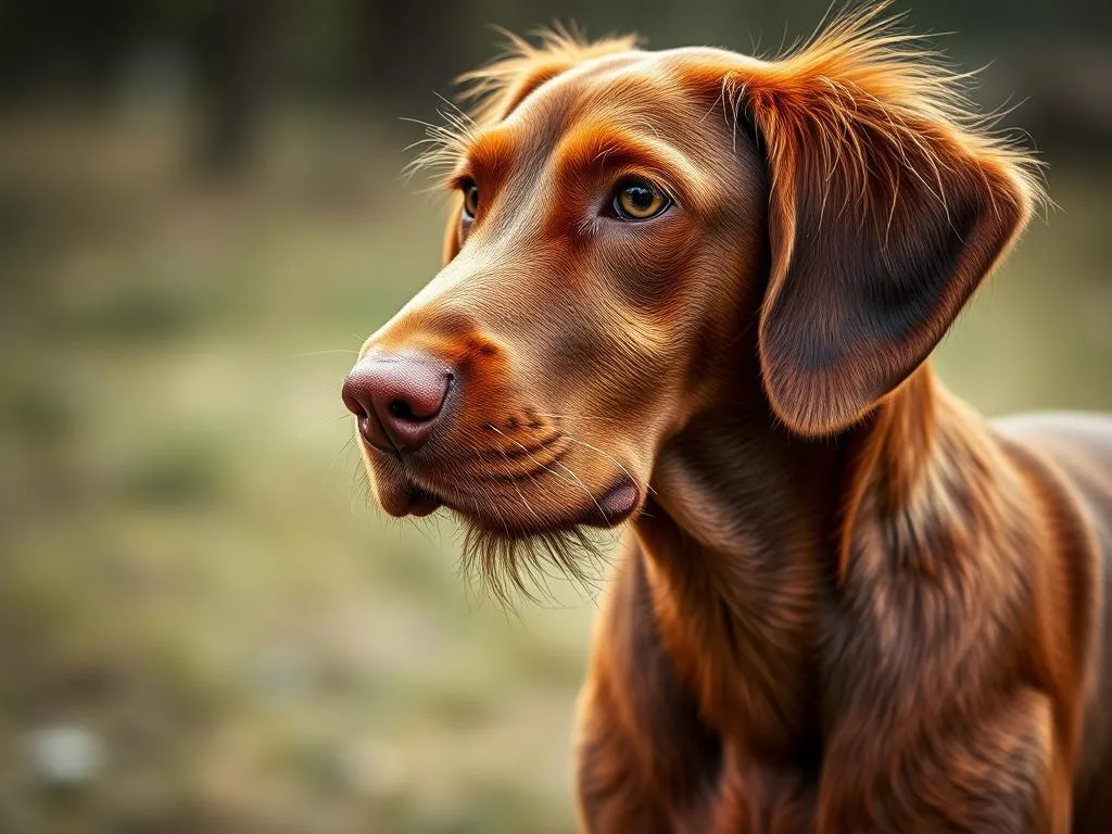 vizsla de pelo duro simbolismo y significado