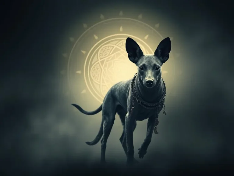 El Simbolismo del Xoloitzcuintli: Conexiones Espirituales y su Significado en la Actualidad